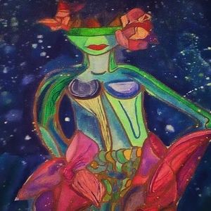 Original art dreaming the impossible dream